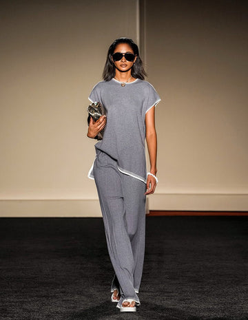 ekouaer-pajama-sets-strick-lounge-set-rmellos-weites-bein image 4