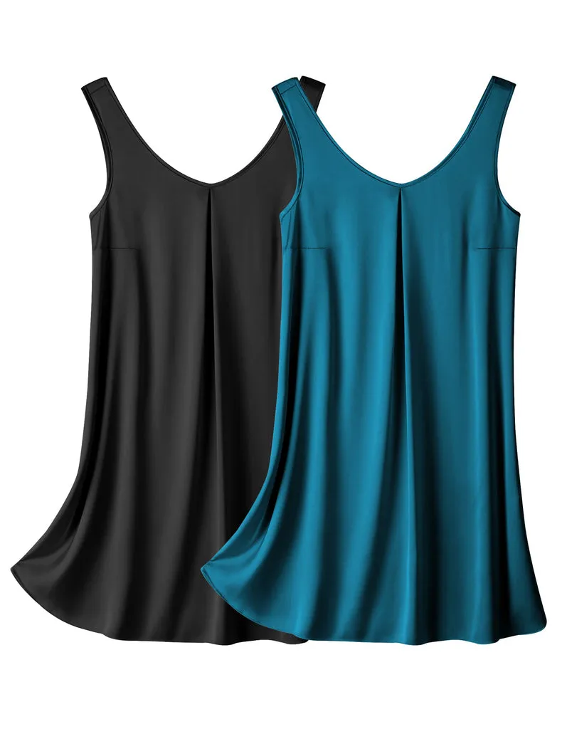 ekouaer-satin-sleeveless-nachthemd-2er-pack-rmellos image 1