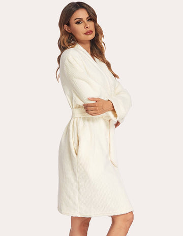 ekouaer-robes-suede-robe-bademantel-wildleder-optik image 5