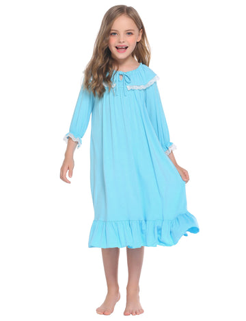 ekouaer-nightgowns-princess-nachthemd-m-dchen-prinzessin image 7