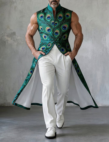 ekouaer-men-pfau-paisley-frack-weste-rmellos image 3
