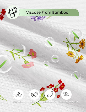 ekouaer-pajama-sets-bambus-pyjama-shorts-rundhals image 7