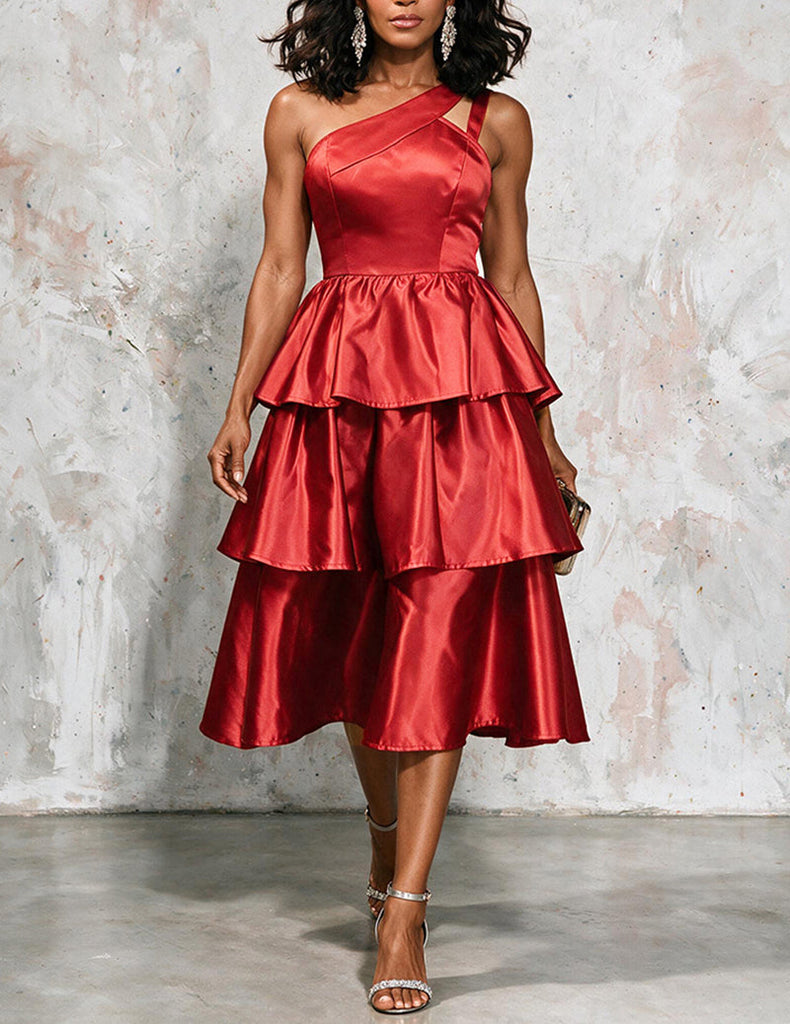 ekouaer-satin-off-shoulder-ruffle-abendkleid-schwarz image 1