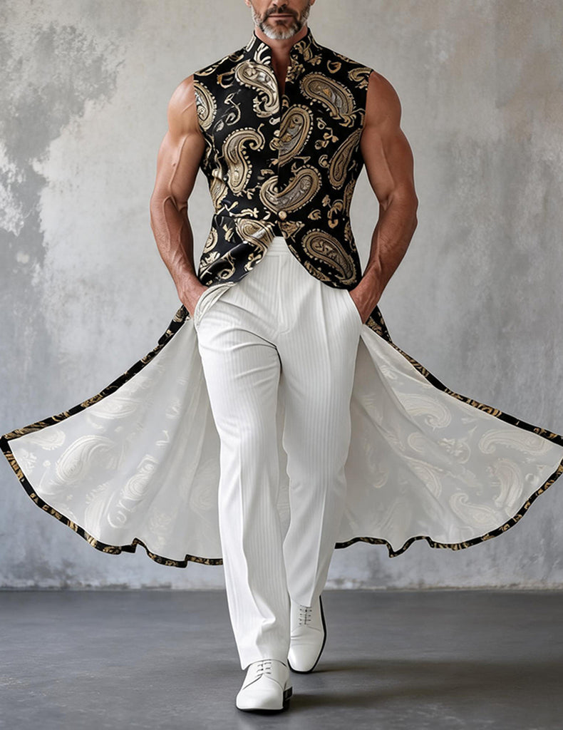 ekouaer-men-pfau-paisley-frack-weste-rmellos image 1