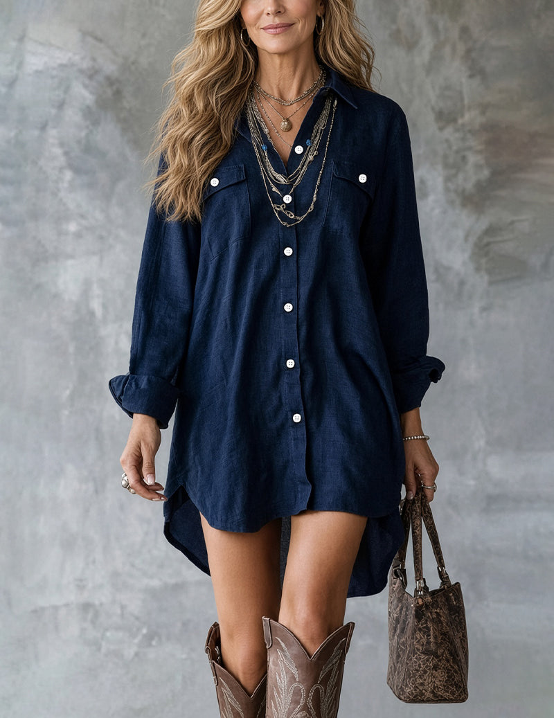 ekouaer-nightgowns-hemdkleid-langarm-taschen image 3