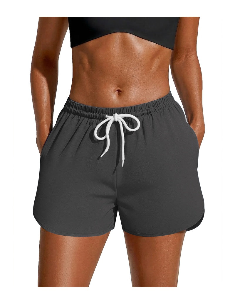 ekouaer-swimwear-boardshorts-colorblock-badeshorts-schwarz image 6