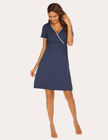 ekouaer-maternity-spitzen-nachthemd-stillen-umstand image 7