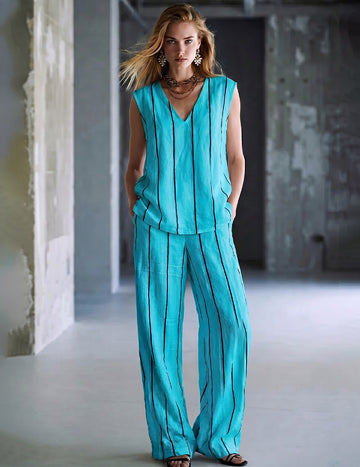 ekouaer-jumpsuits-overall-langarm-slim-gerippt image 7