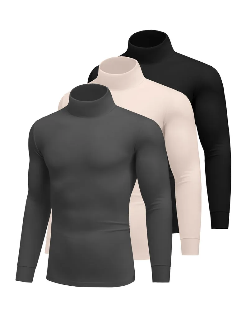 ekouaer-men-thermo-rollkragen-shirt-3er-set-langarm image 1