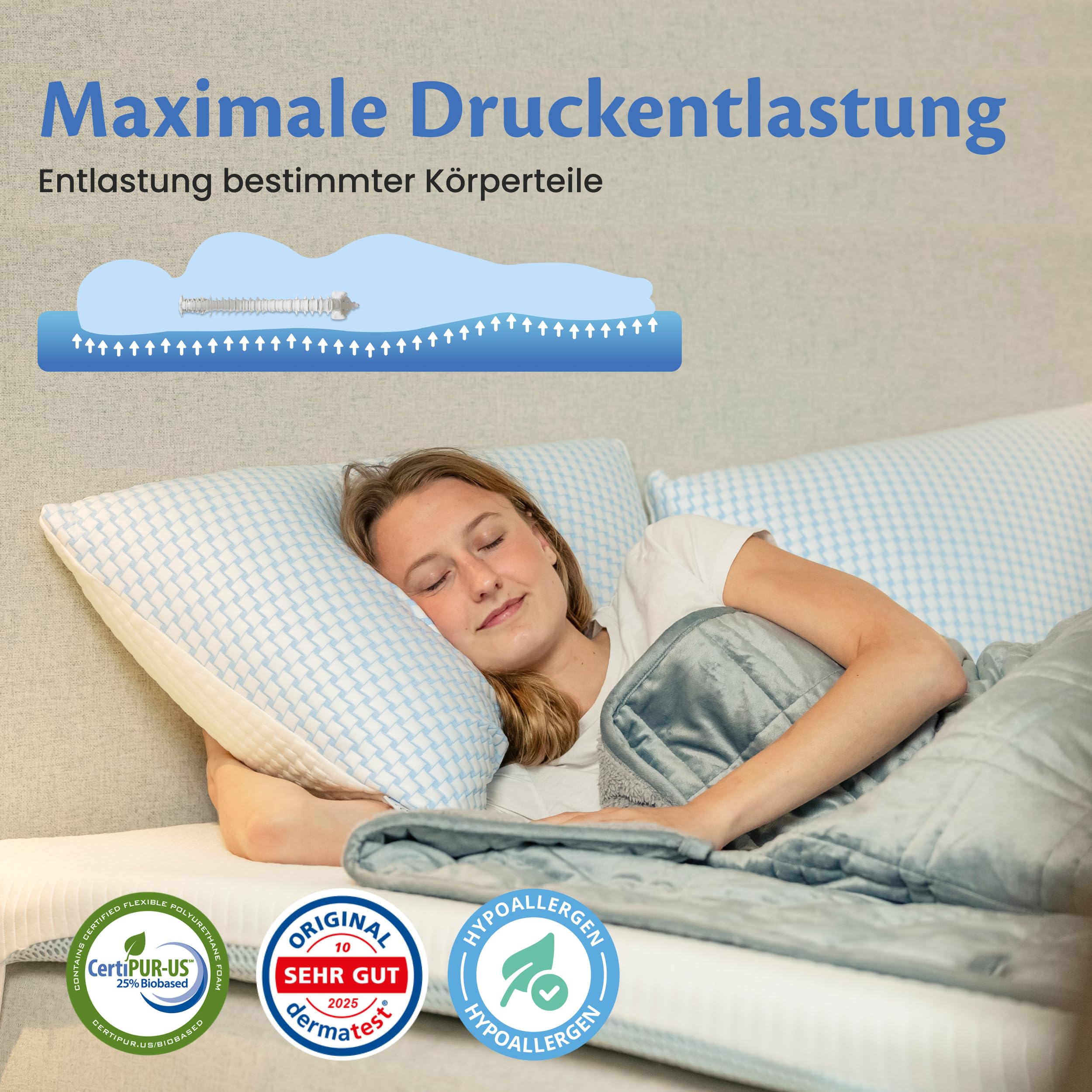 ella-bettbezug-topper-100x200-matratzentopper-gel-7cm-h2-h3 image 7