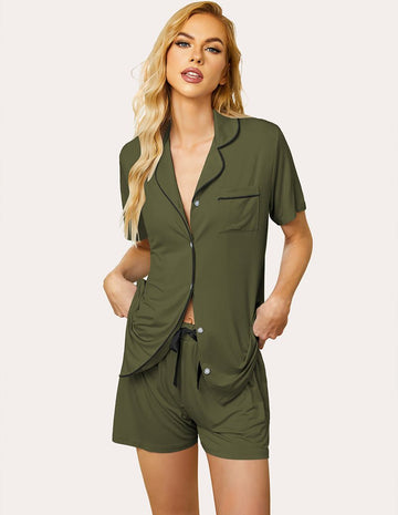 ekouaer-pajama-sets-hemd-pyjama-shorts-paspel image 5