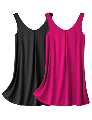 ekouaer-satin-sleeveless-nachthemd-2er-pack-rmellos image 3