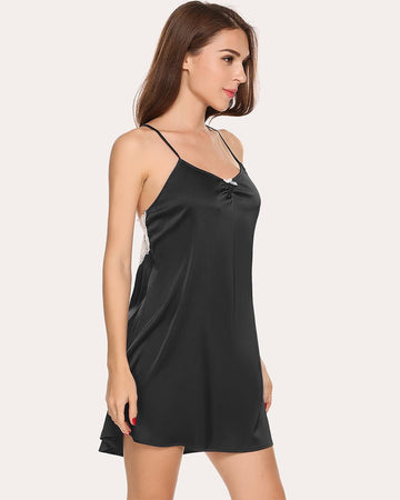ekouaer-nightgowns-satin-nachthemd-spitze-v-ausschnitt-2 image 5