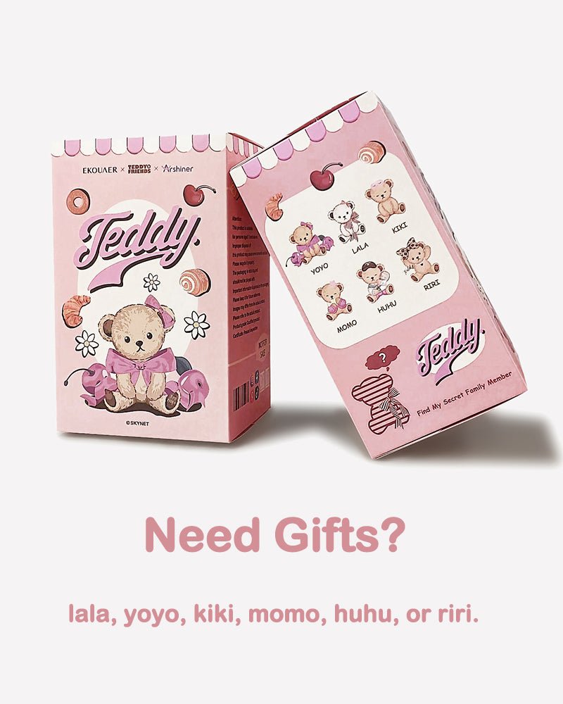 ekouaer-pajama-sets-teddy-blind-box-6-motive-berraschung image 1