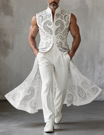 ekouaer-men-paisley-tailcoat-weste-wei-rmellos-stehkragen image 3