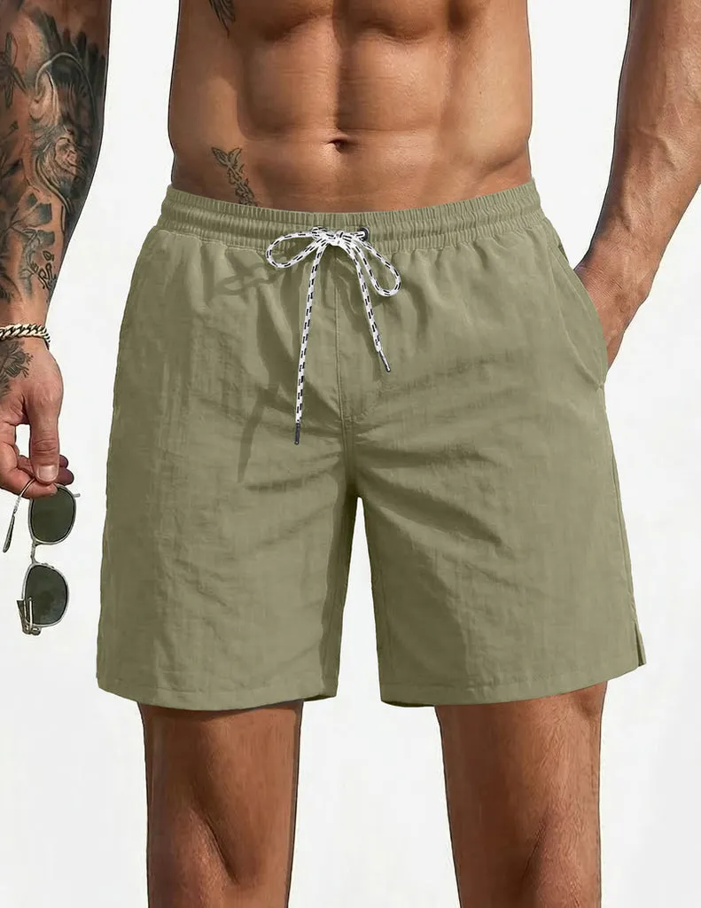 ekouaer-men-badeshorts-7-quick-dry-boardshorts image 1