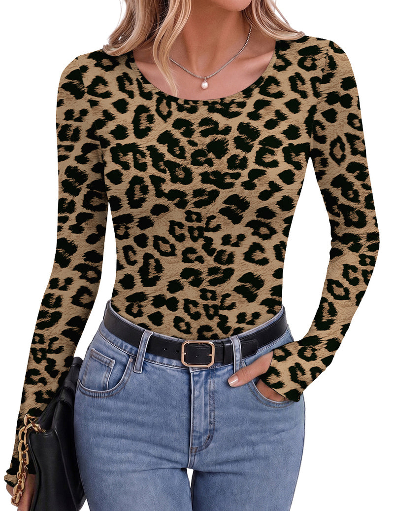 ekouaer-thermals-long-sleeve-crew-neck-slim-fit-thermoshirt-schwarz image 5