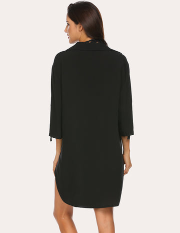 ekouaer-bikini-cover-up-strandkleid-berwurf image 6