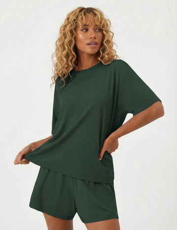 ekouaer-pajama-sets-bambus-schlafanzug-fledermaus-rmel-taschen image 4