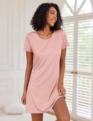 ekouaer-nightgowns-nachthemd-kurzarm-2er-pack-basic image 7