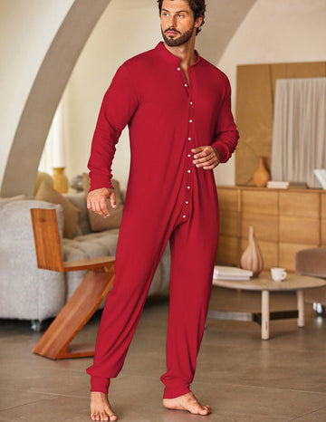 ekouaer-men-one-piece-union-suit-thermo-einteiler-kn-pfe image 7