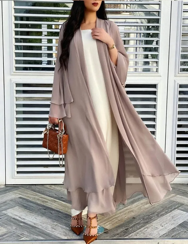 ekouaer-robes-kimono-chiffon-lang-transparent-r-schen image 1
