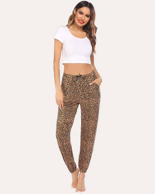 ekouaer-loungewear-lounge-hose-lang-weich image 1