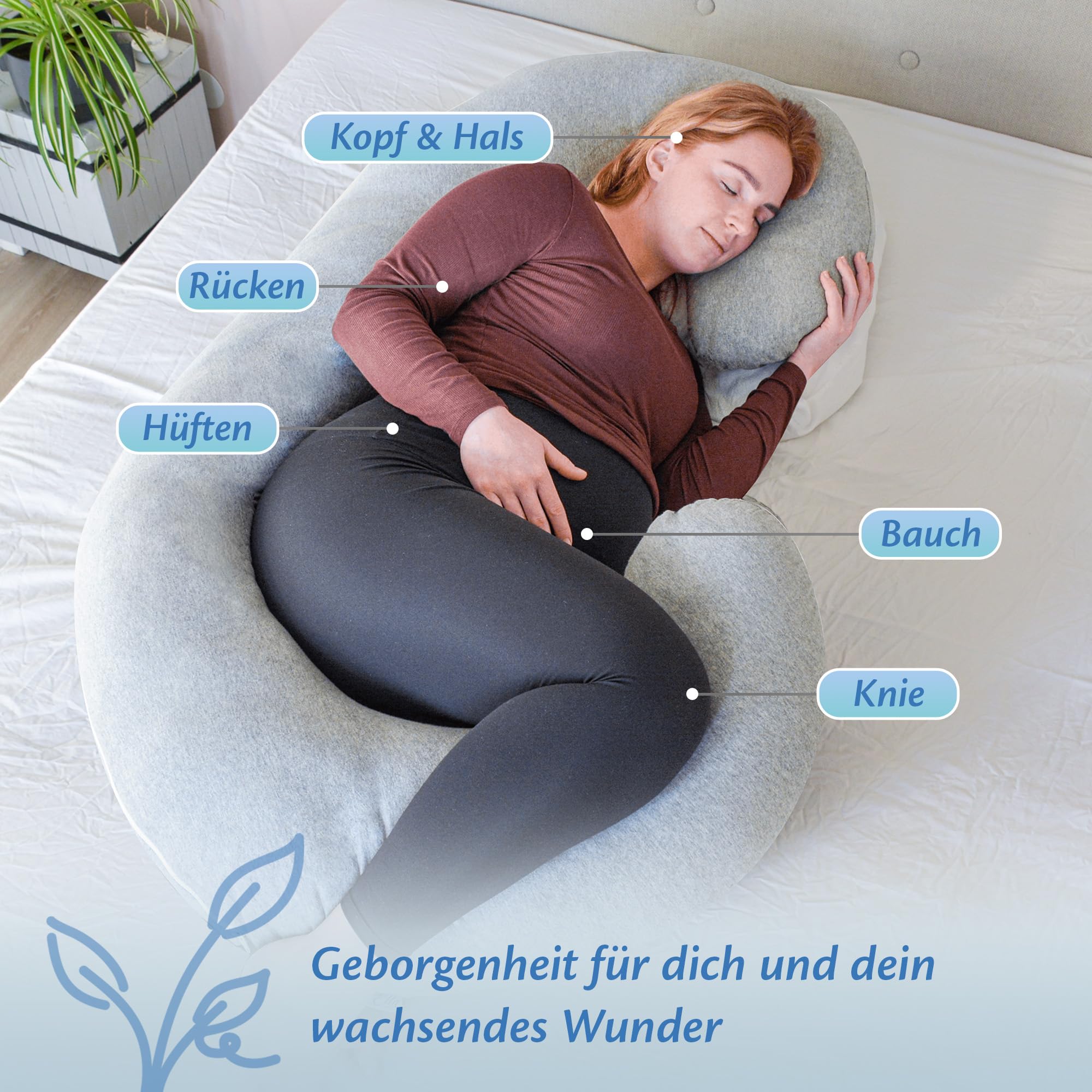 ella-schwangerschaftskissen-seitenschl-ferkissen-stillkissen image 2