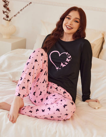 ekouaer-pajama-sets-2-piece-plaid-pjs-schlafanzug-karo-2-teilig image 3
