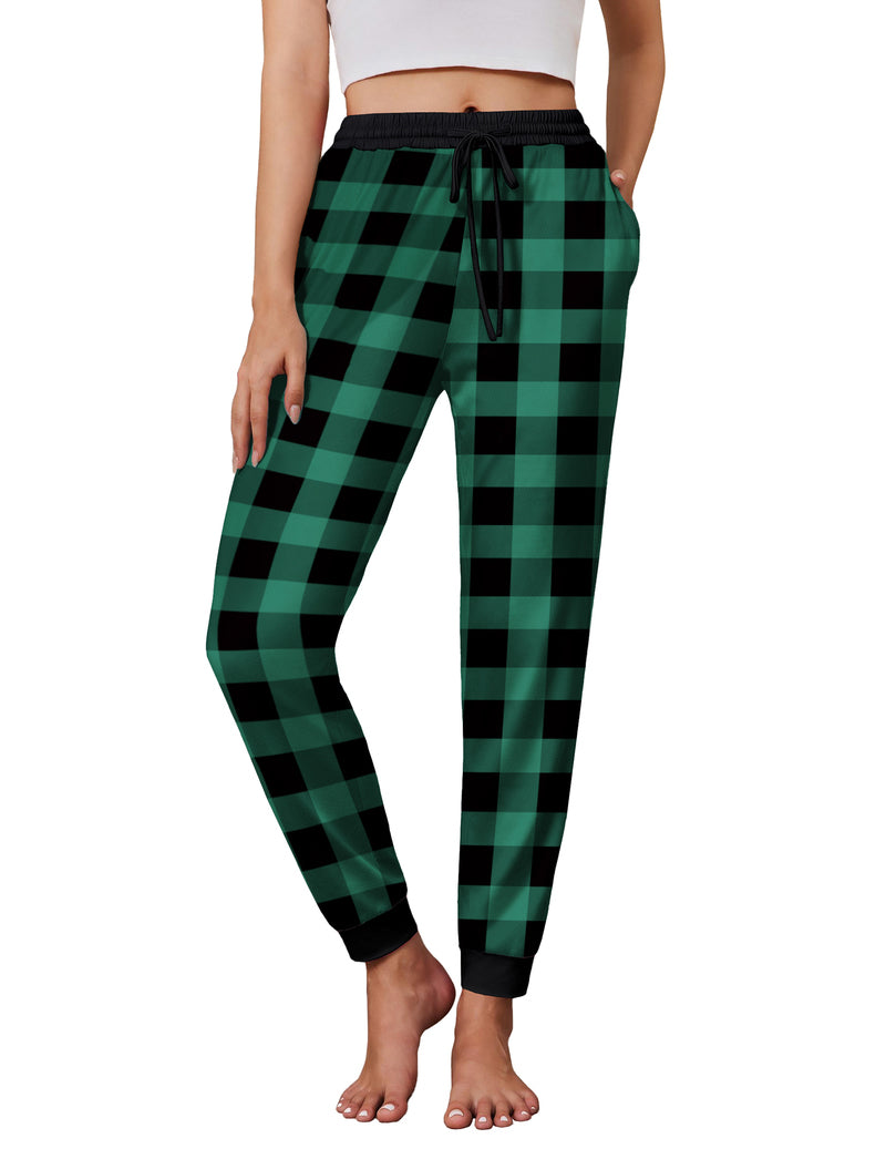 ekouaer-pajama-sets-jogger-braun-leopard-gr-s-xxl-mit-taschen image 7