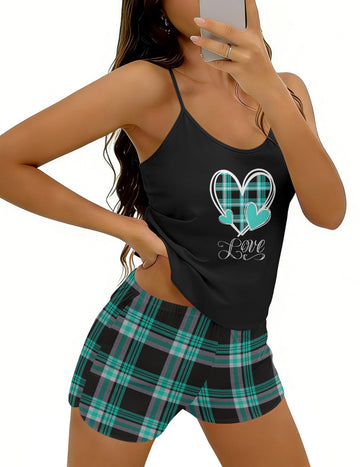 ekouaer-pajama-sets-cami-pyjama-top-und-shorts image 8