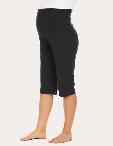 ekouaer-maternity-capri-umstandshose-3-4-bauchband image 5