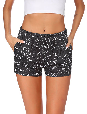 ekouaer-pajama-sets-lounge-shorts-schlafshorts-weich image 7