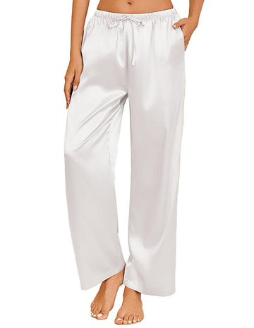 ekouaer-pajama-sets-satin-pyjamahose-weit-taschen image 8