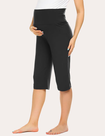 ekouaer-maternity-capri-umstandshose-3-4-bauchband image 7