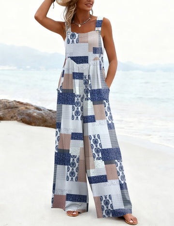 ekouaer-jumpsuits-overall-weit-floral-mit-taschen image 7