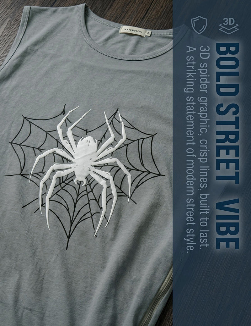 ekouaer-men-spider-web-romper-herren-halloween image 8