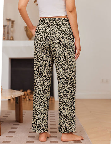 ekouaer-pajama-sets-100-cotton-schlafhose-kordelzug-taschen image 5