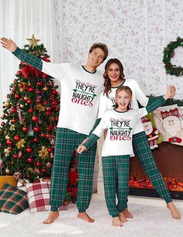 ekouaer-pajama-sets-weihnachts-pyjama-elch-jogger image 5