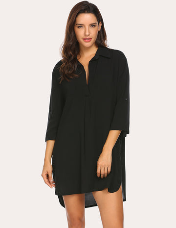 ekouaer-bikini-cover-up-strandkleid-berwurf image 4