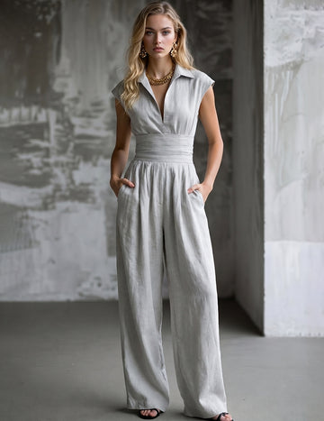 ekouaer-jumpsuits-overall-langarm-stehkragen-slim image 7