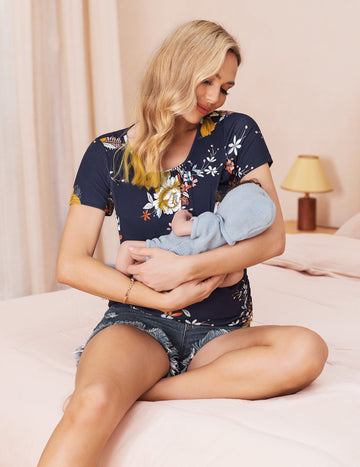 ekouaer-maternity-3-packs-comfy-nursing-tops-stilltops image 5
