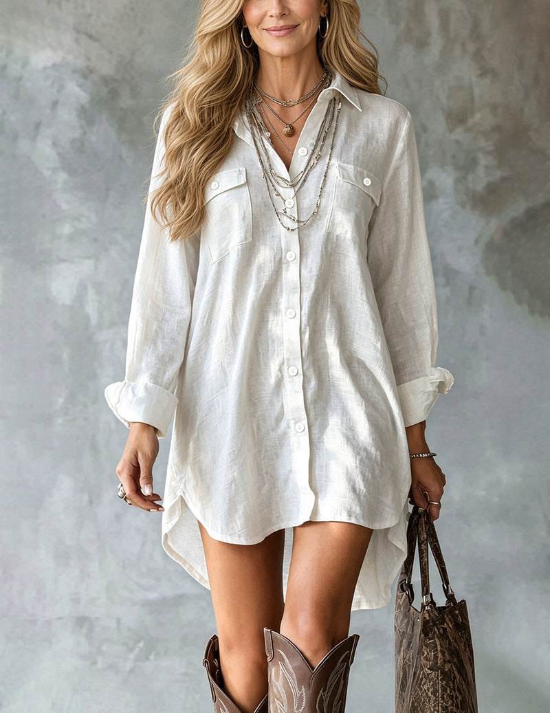 ekouaer-nightgowns-hemdkleid-langarm-taschen image 5