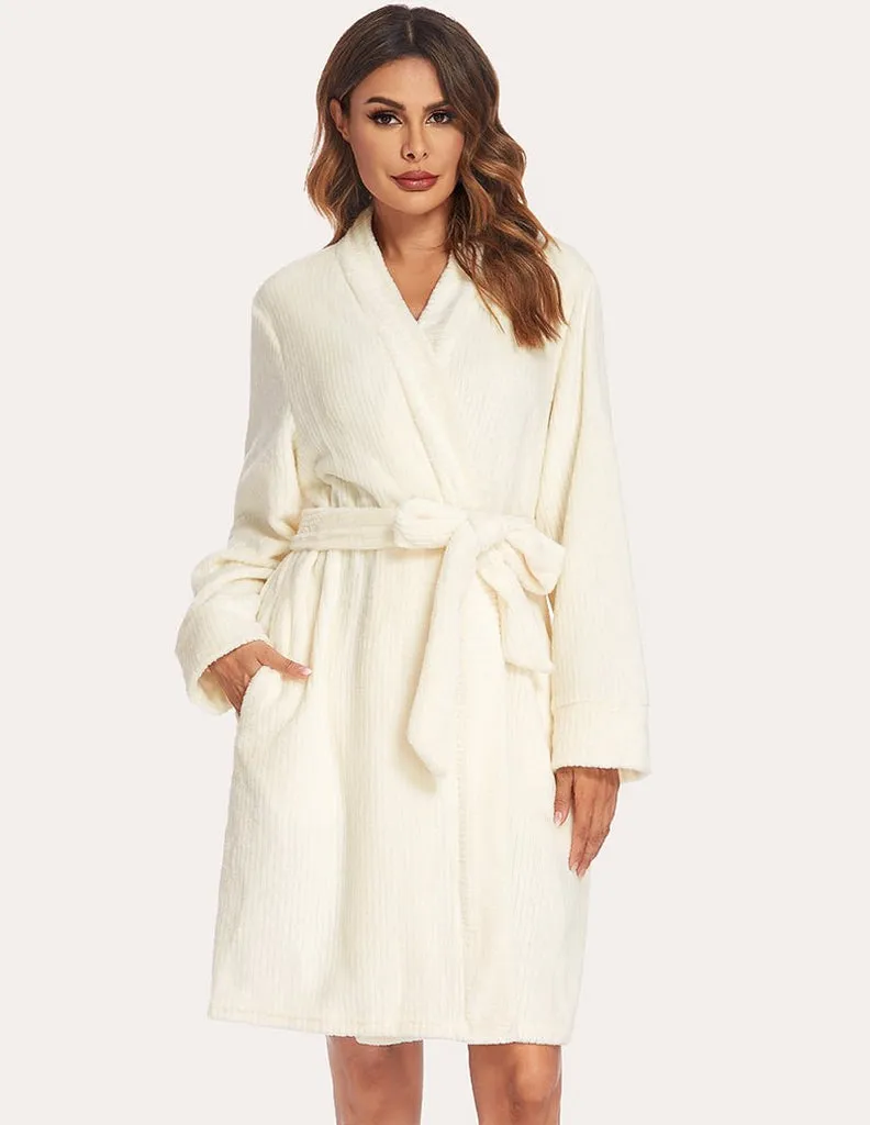 ekouaer-robes-suede-robe-bademantel-wildleder-optik image 1