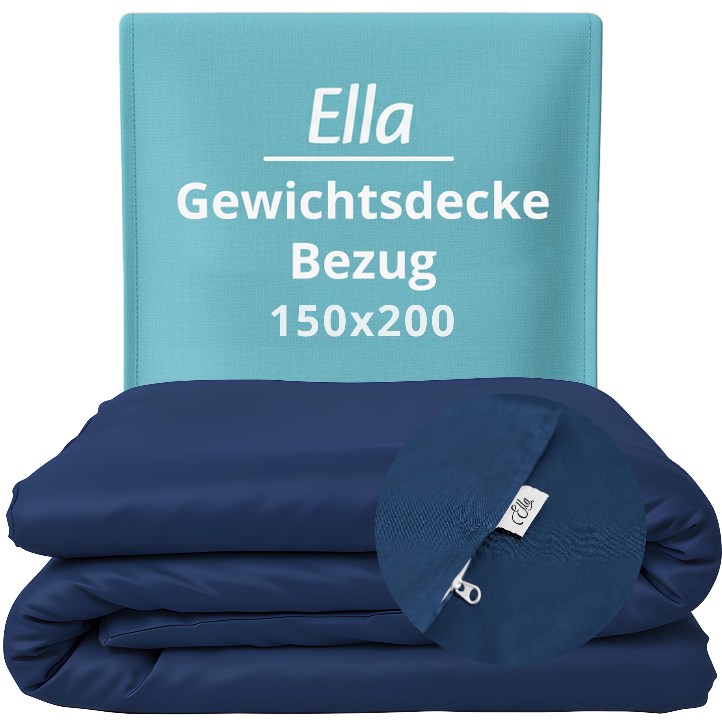 ella-bettbezug-deckenbezug-150x200-baumwolle-marineblau image 1