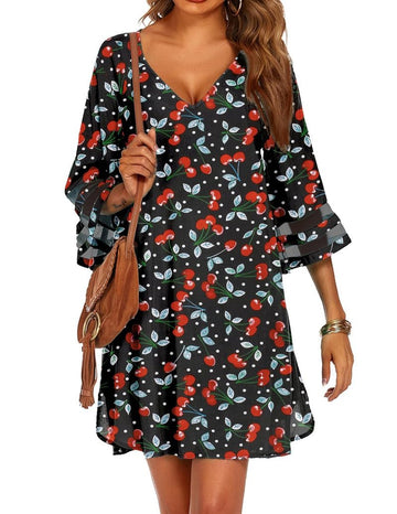 ekouaer-swimwear-cover-up-glocken-rmel-strandkleid-viskose image 7