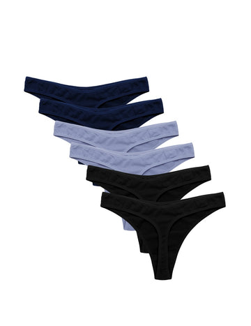 ekouaer-pajama-sets-string-tanga-baumwolle-6er-pack image 5