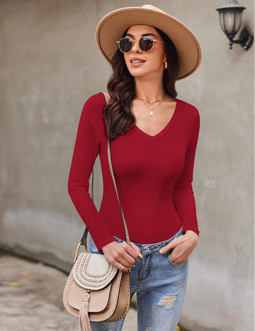 ekouaer-pajama-sets-v-neck-langarmshirt-slim-fit-3er-pack image 5