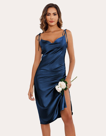 ekouaer-nightgowns-elegant-satin-midi-nachthemd-wasserfallausschnitt image 5