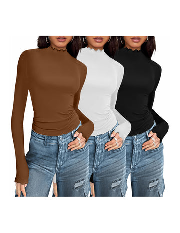 ekouaer-thermals-thermo-shirt-stehkragen-3er-pack-langarm image 7